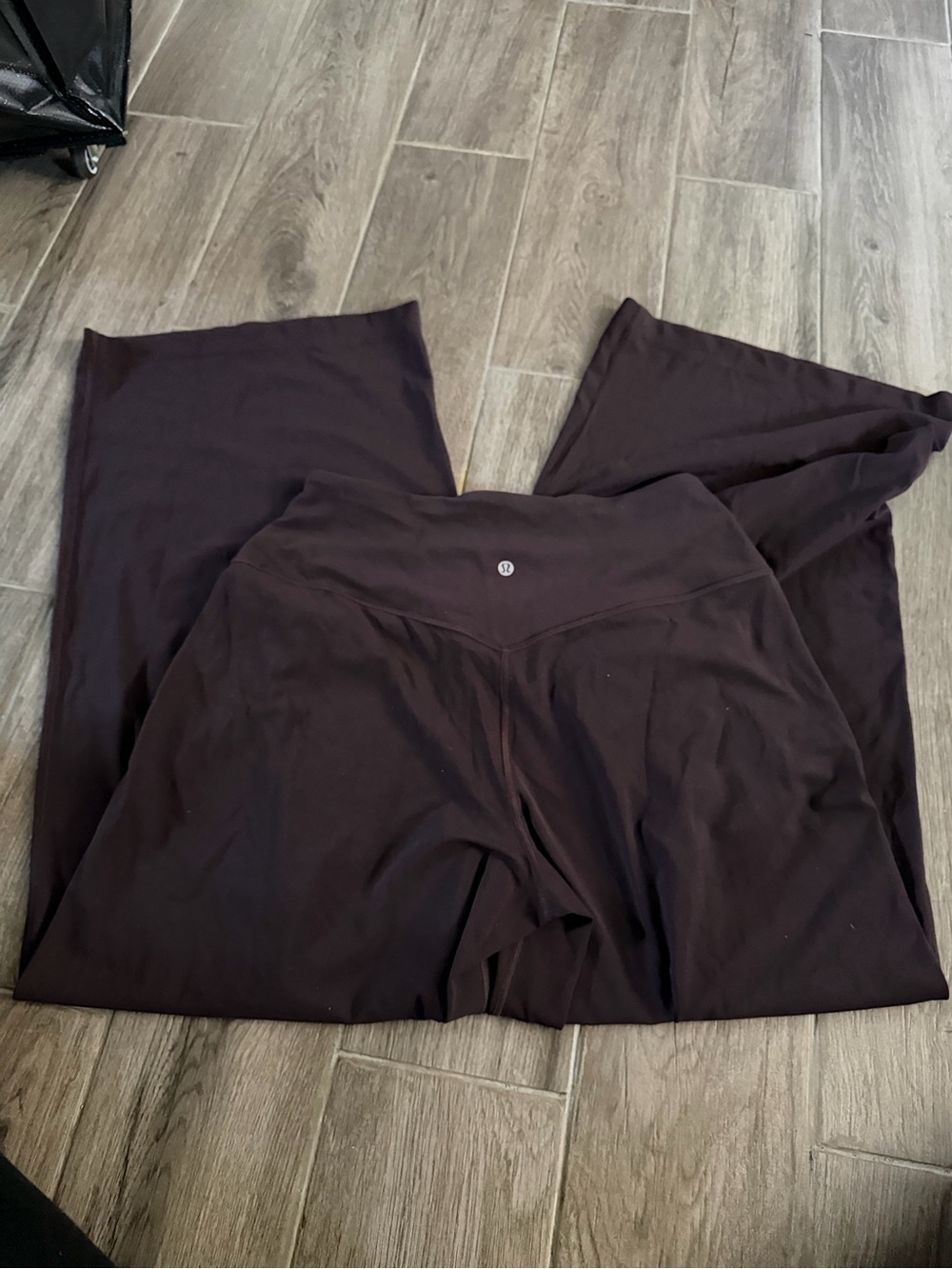 Lululemon Align Palazzo Pant Regular Wide-Leg High-Waist Pants in Walnut Crunch - Picture 4 of 5